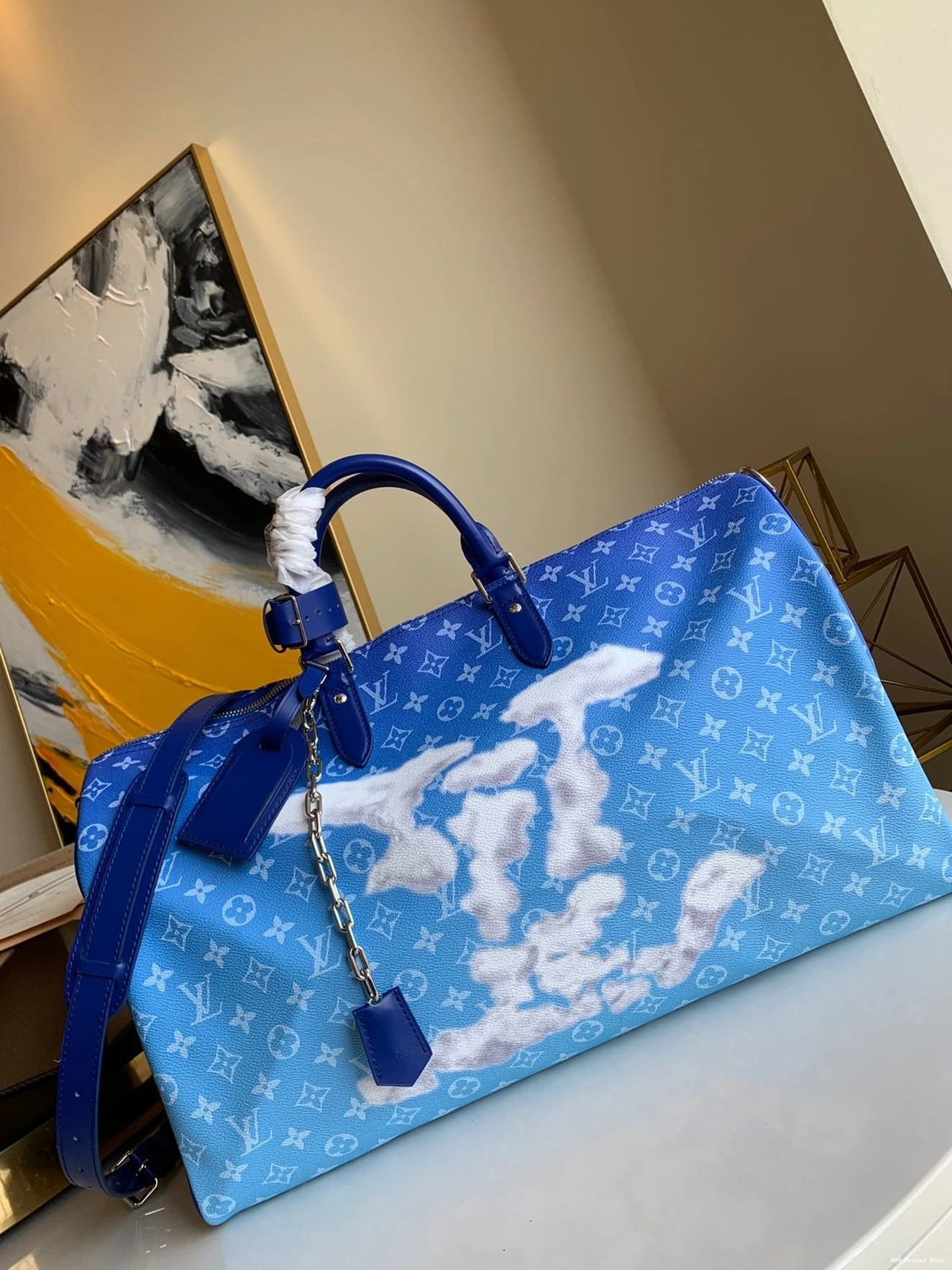 AAA Replica Ru VUITTON 50 LOUIS KEEPALL 0818